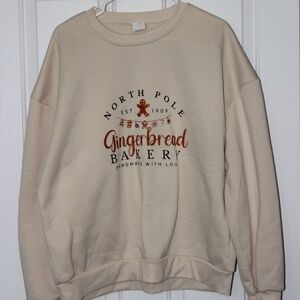 North Pole Gingerbread Sweat Shirt